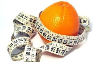 Яркое похудение на апельсиновой диете