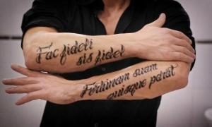 Места нанесения татуировок для мужчин
